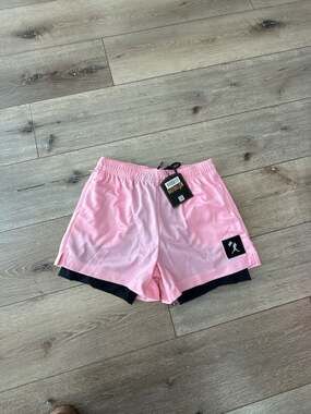 Baseballism Performance Youth Shorts Size YL Pink Training Athletic